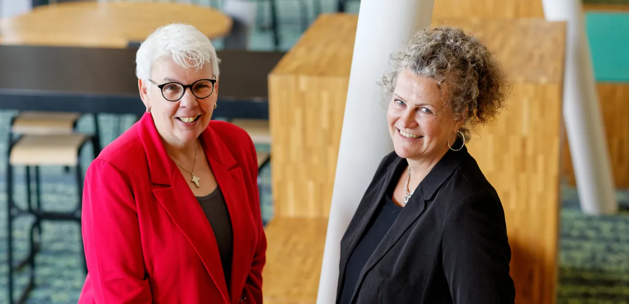 Erica Schaper en Nina Spithost